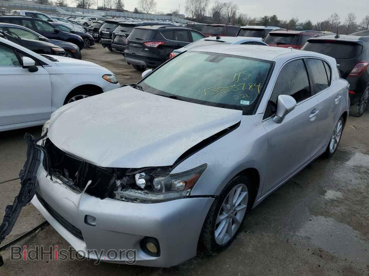Photo JTHKD5BHXC2075132 - LEXUS CT 200 2012