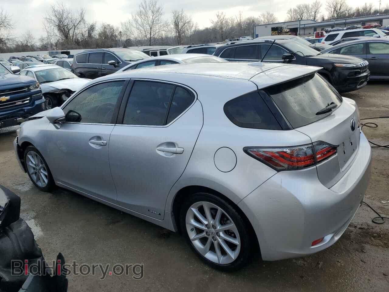 2012 LEXUS CT 200 - VIN: JTHKD5BHXC2075132 - Фото 2