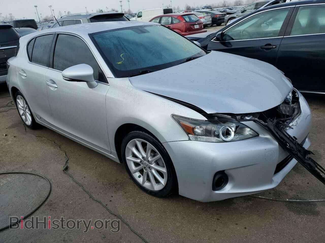 2012 LEXUS CT 200 - VIN: JTHKD5BHXC2075132 - Фото 4