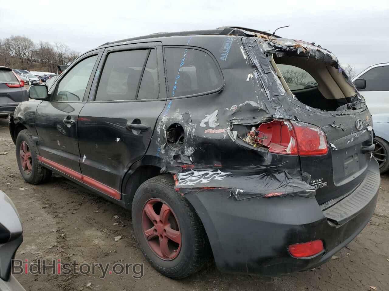 2008 HYUNDAI SANTA FE - VIN: 5NMSG13D18H228934 - Фото 2