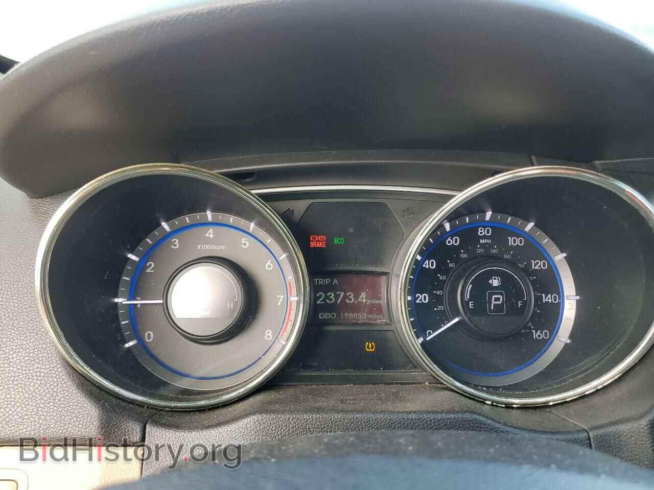 2012 HYUNDAI SONATA - VIN: 5NPEC4AC1CH319816 - Фото 9