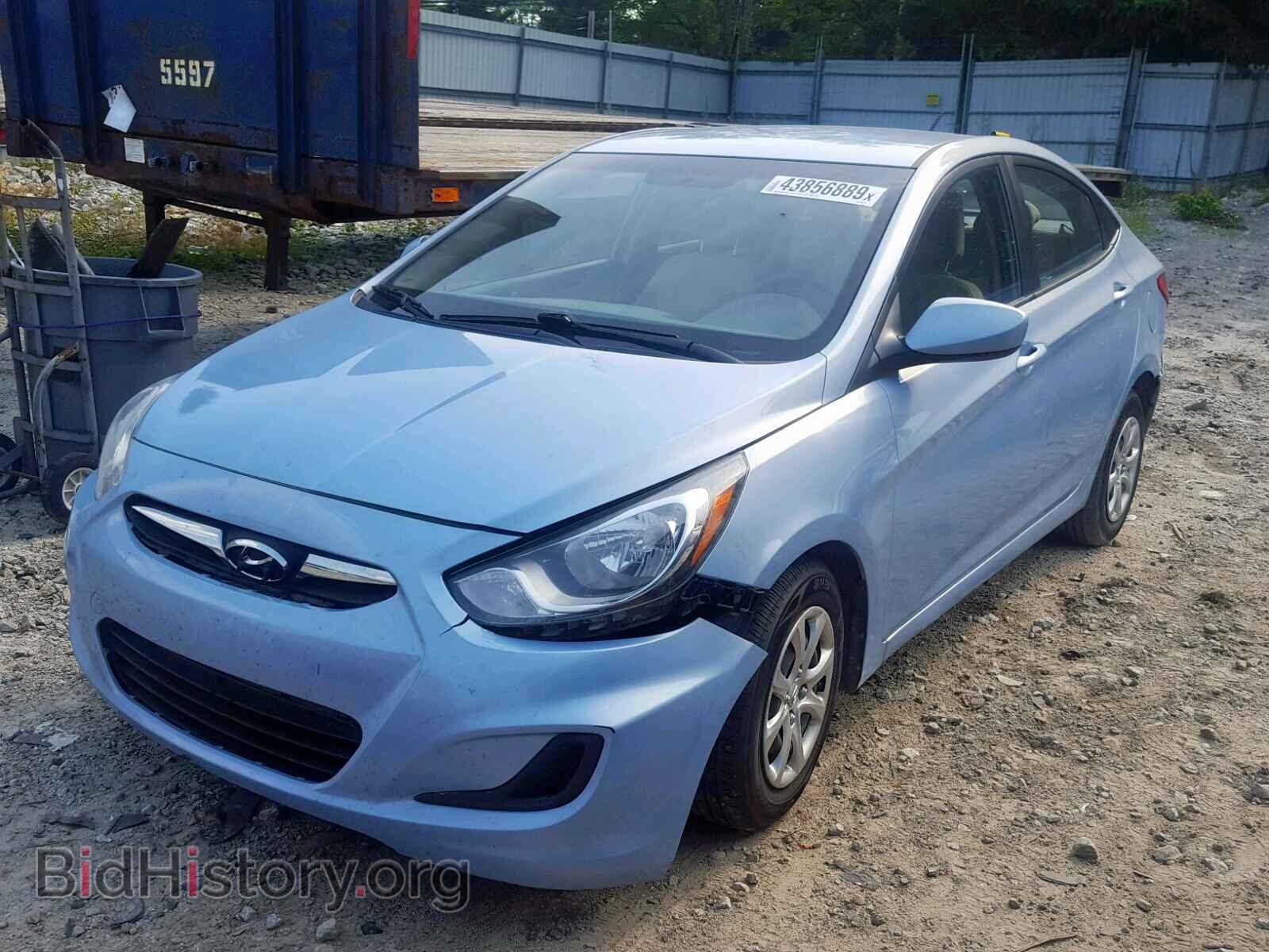 2014 HYUNDAI ACCENT - VIN: KMHCT4AE0EU669600 - Фото 2