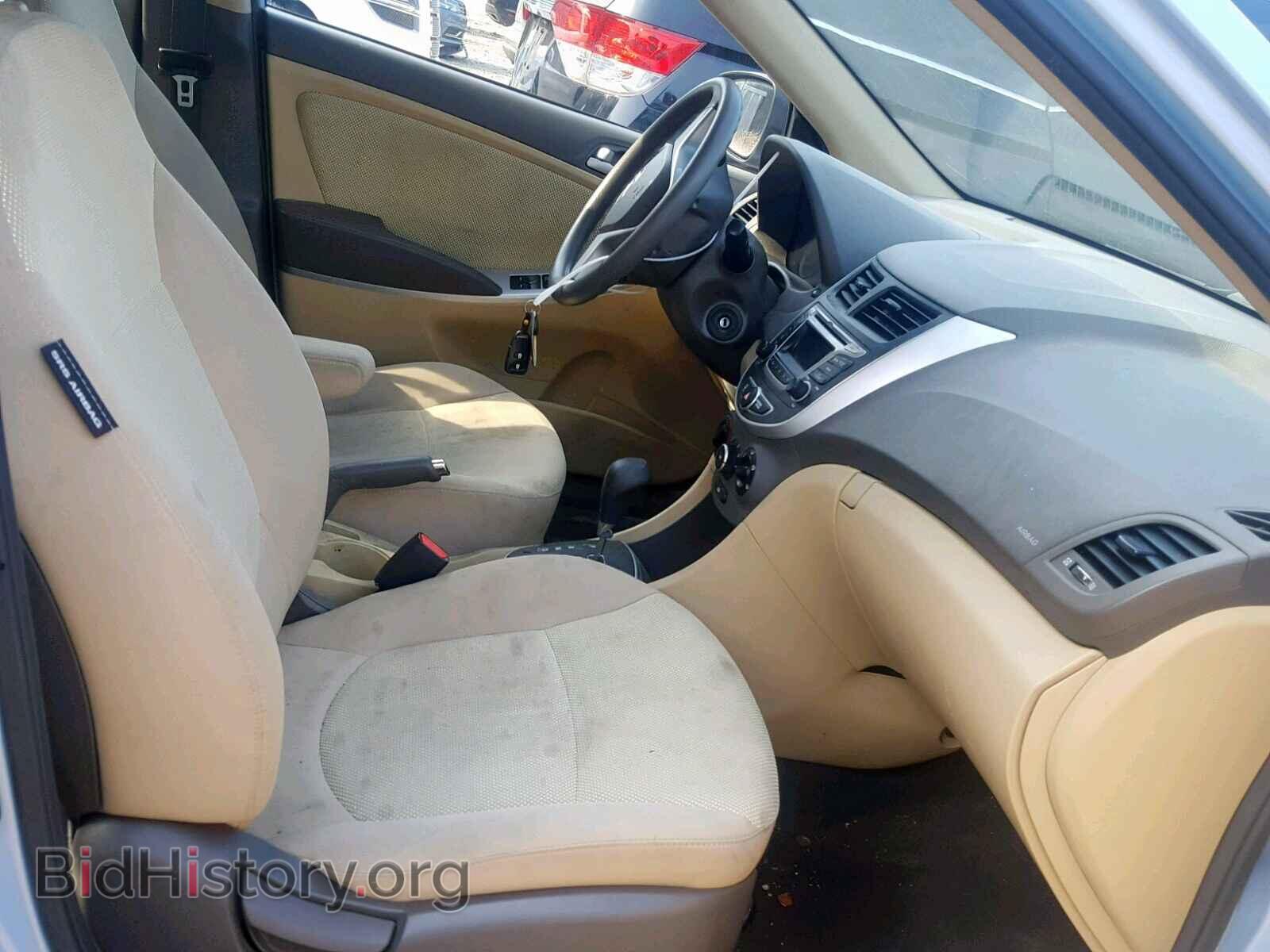 2014 HYUNDAI ACCENT - VIN: KMHCT4AE0EU669600 - Фото 5
