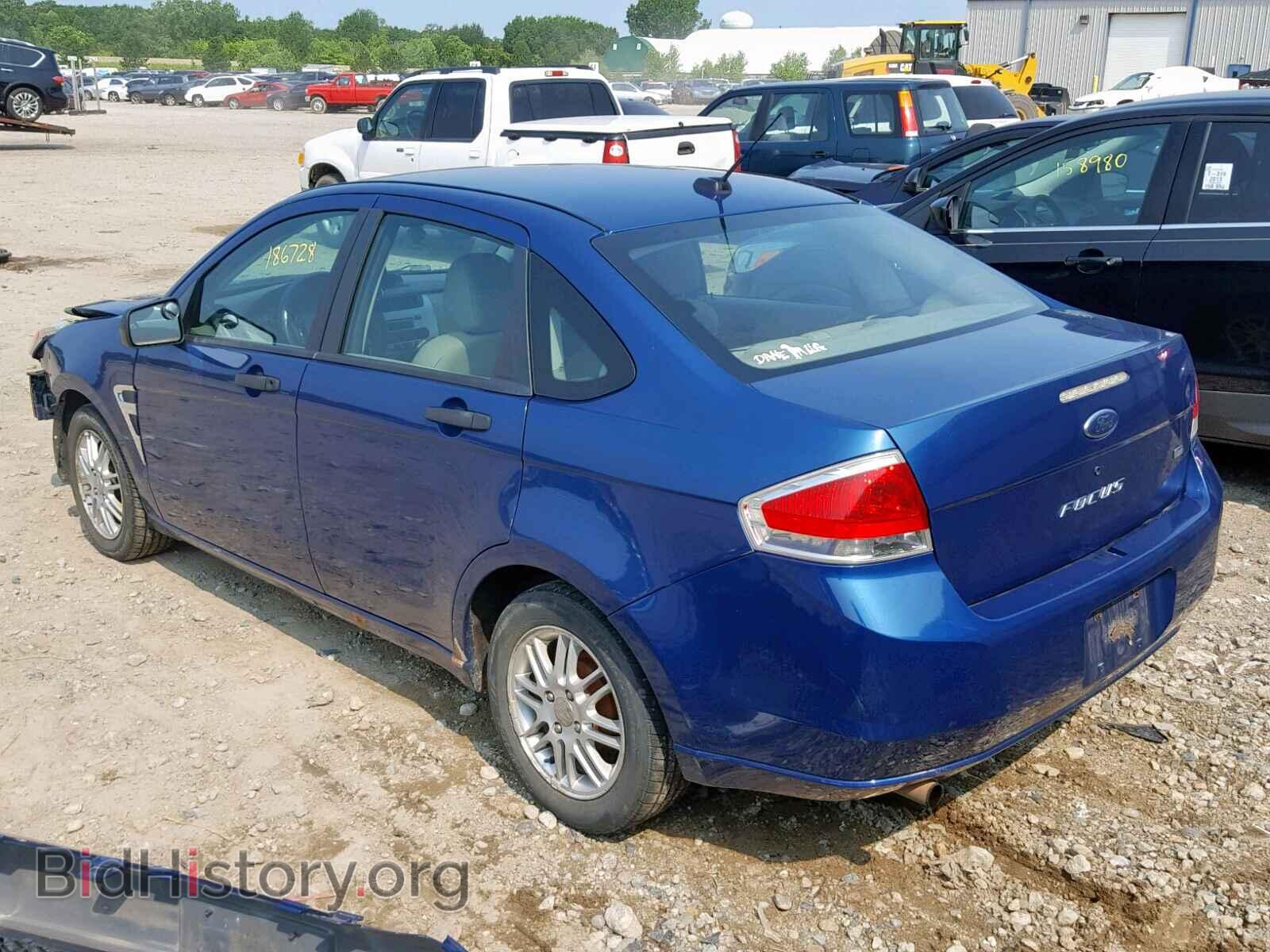 2008 FORD FOCUS SE - VIN: 1FAHP35N98W183692 - Фото 3