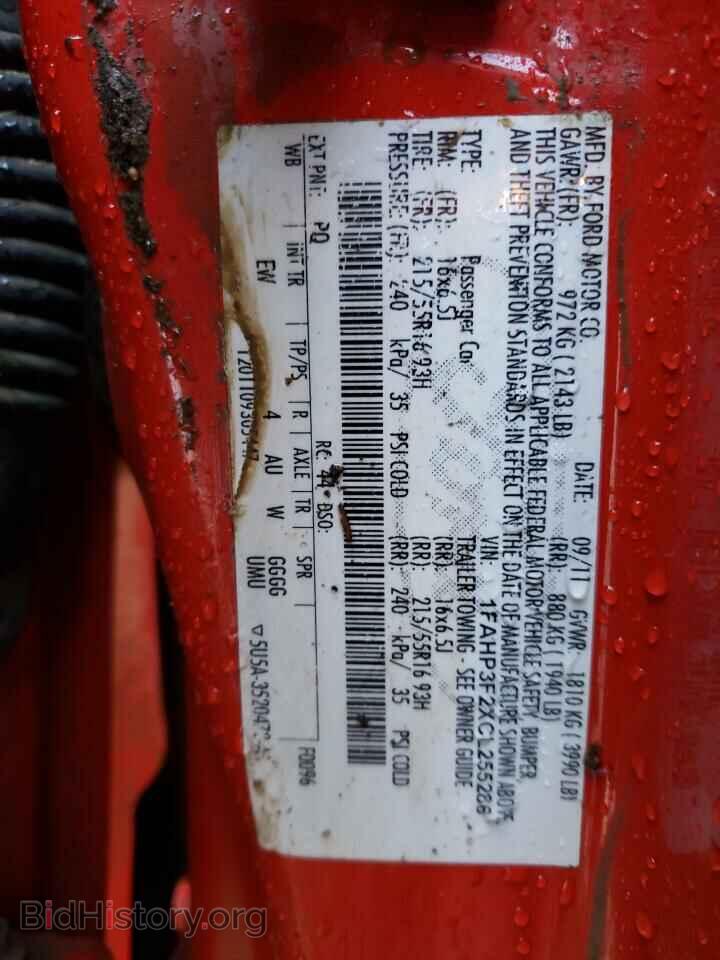 2012 FORD FOCUS - VIN: 1FAHP3F2XCL255286 - Фото 12