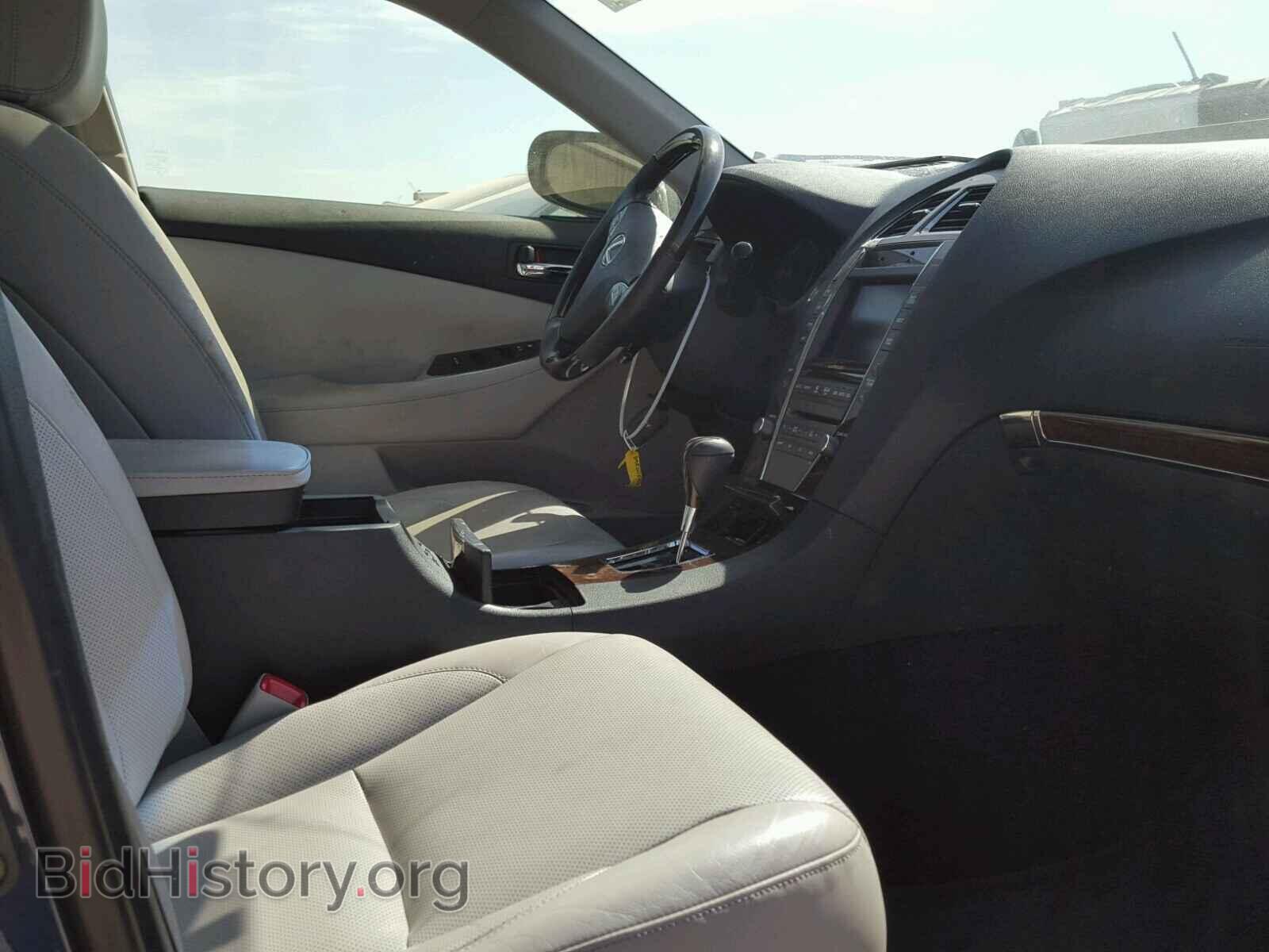 2012 LEXUS ES350 - VIN: JTHBK1EGXC2494129 - Фото 5