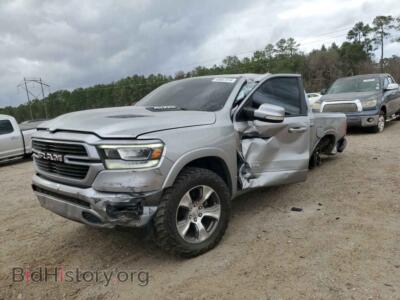 2020 RAM 1500 LARAMIE, silver — VIN 1C6SRFJT6LN394676, Copart