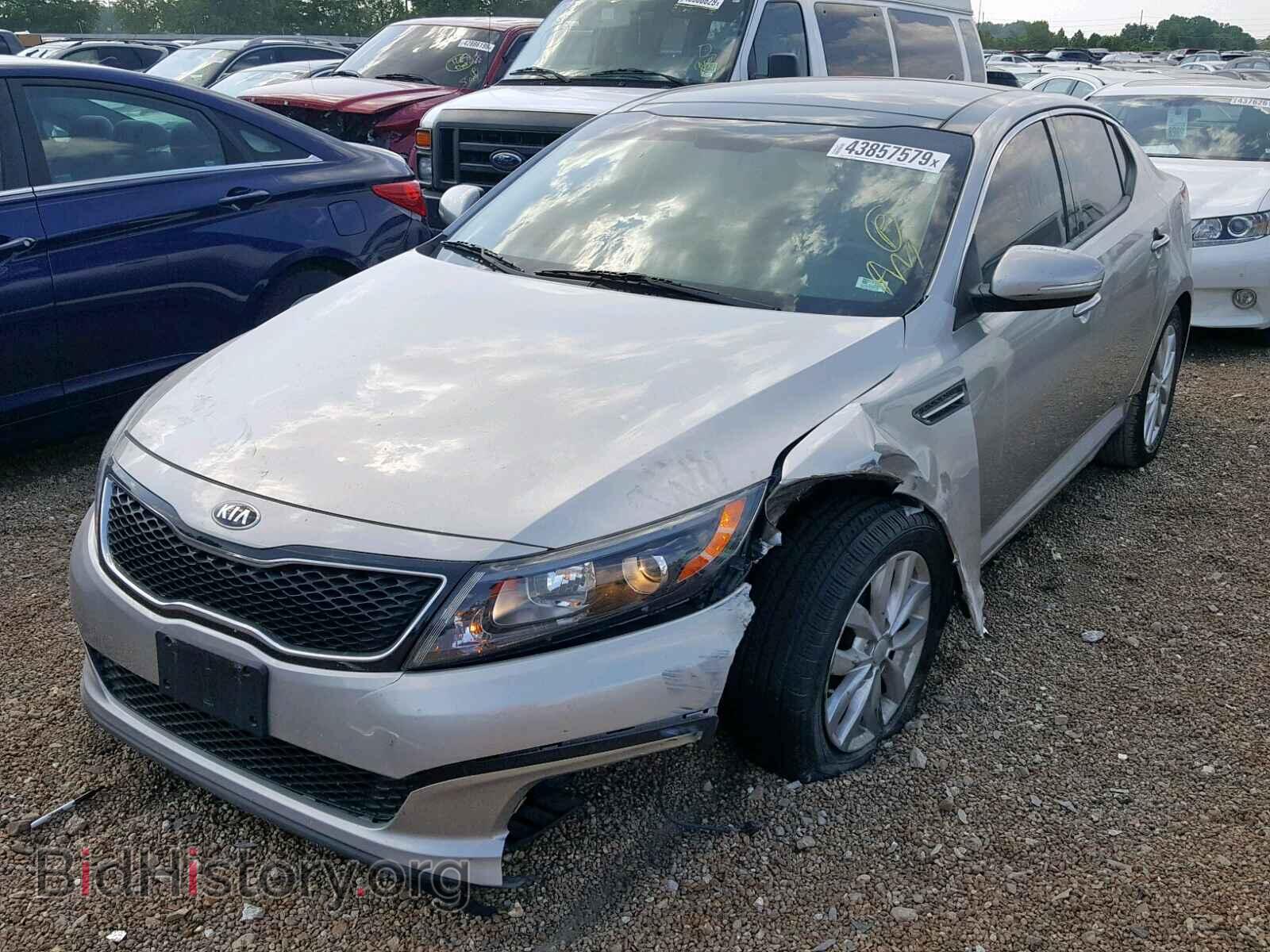 2015 KIA OPTIMA EX - VIN: 5XXGN4A75FG410416 - Фото 2