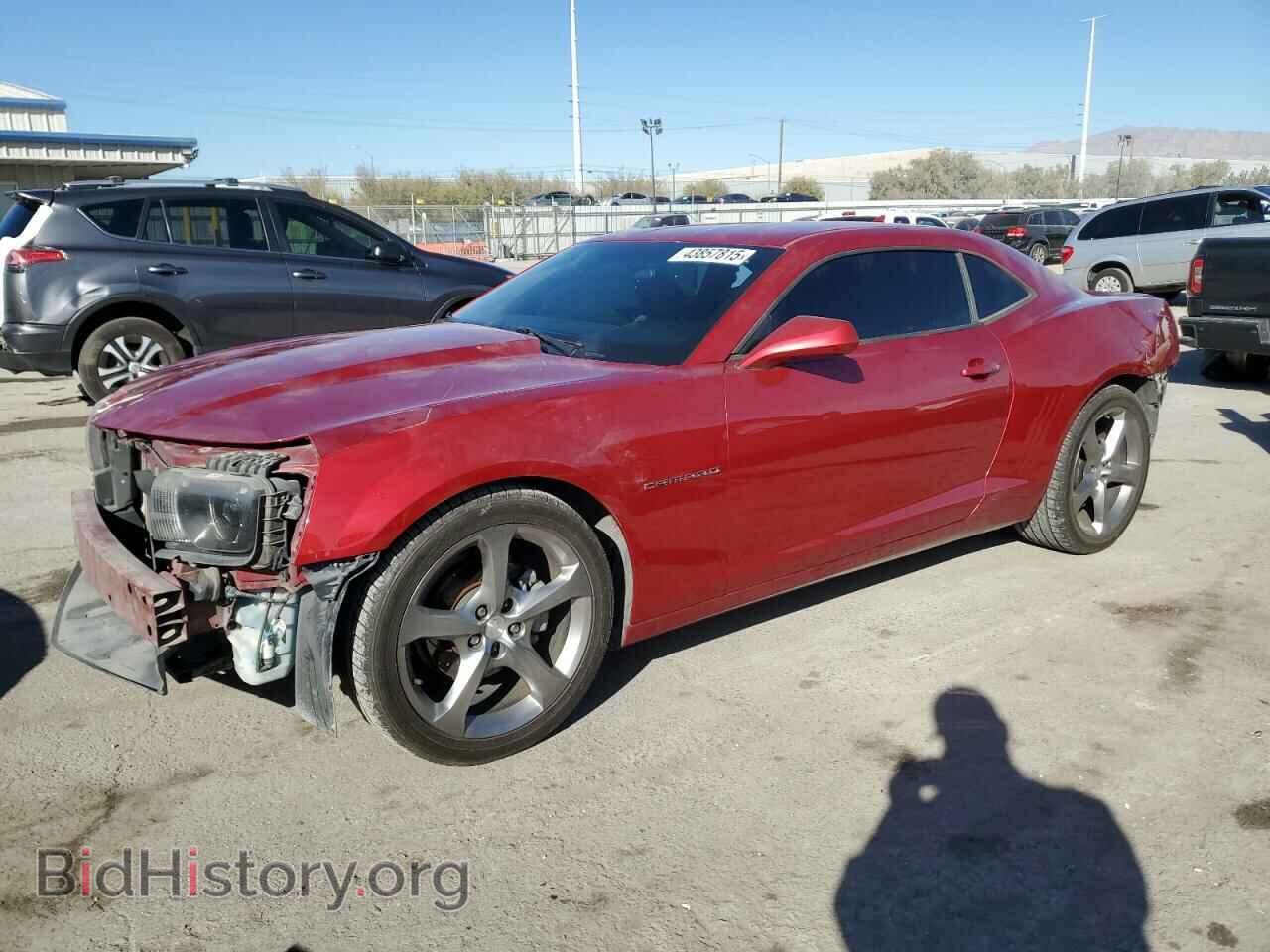 Photo 2G1FB1E32D9163993 - CHEVROLET CAMARO 2013
