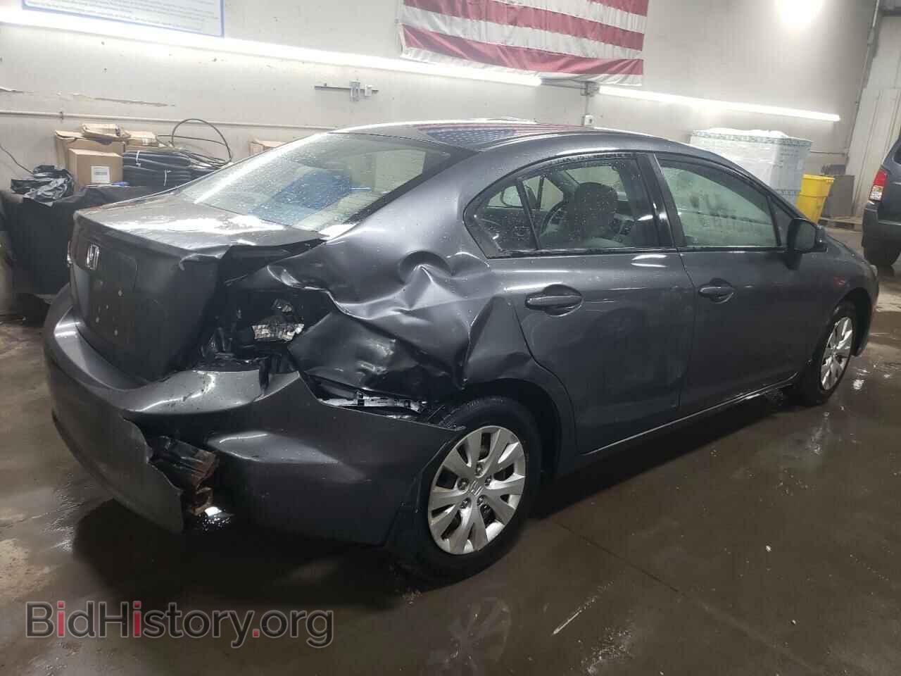 2012 HONDA CIVIC - VIN: 19XFB2F52CE106741 - Фото 3