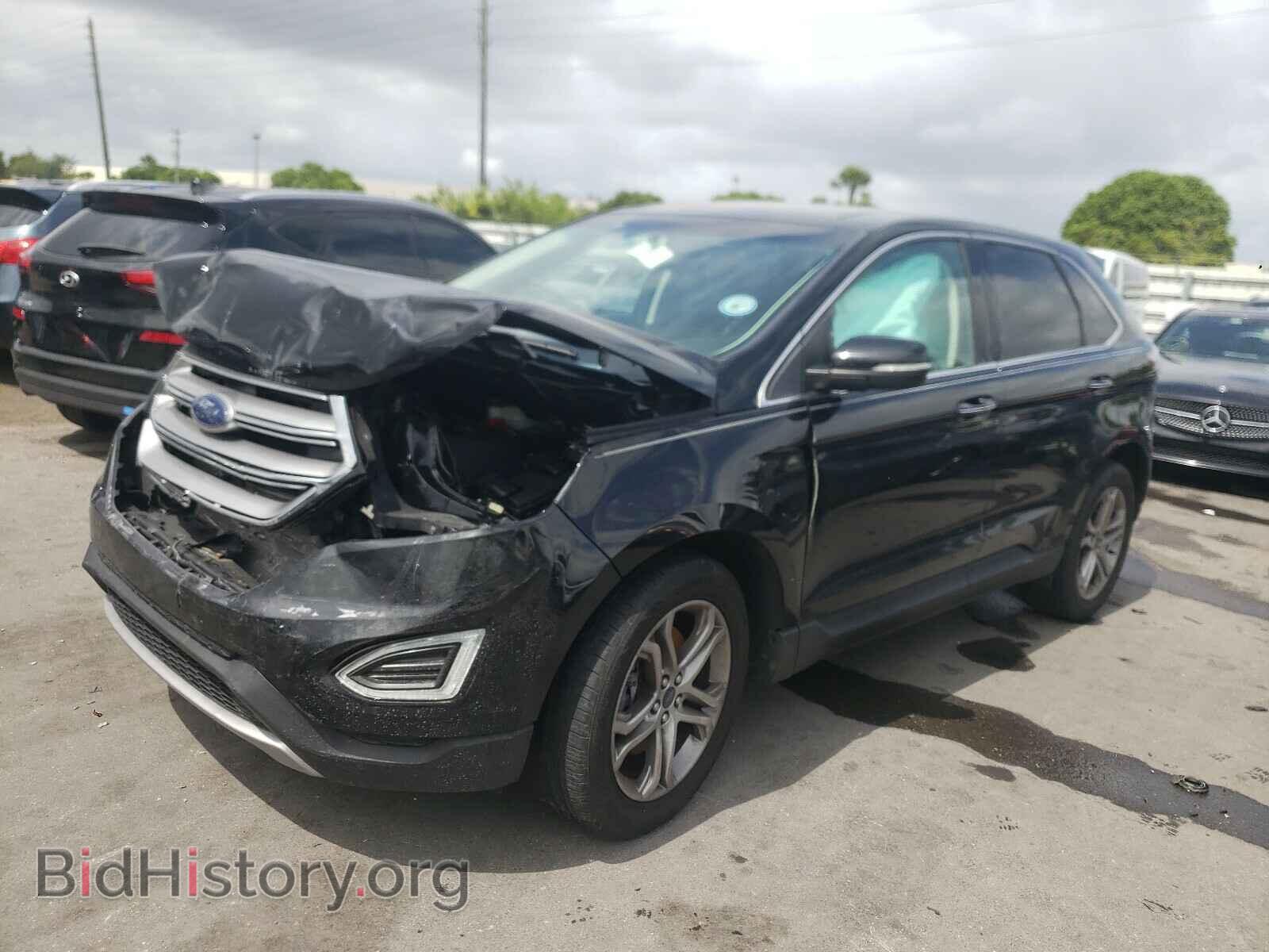 2016 FORD EDGE - VIN: 2FMPK3K88GBB12045 - Фото 2
