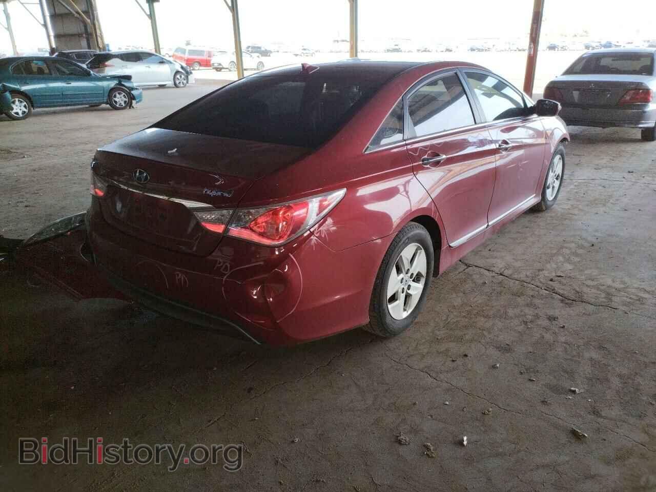2012 HYUNDAI SONATA - VIN: KMHEC4A40CA058092 - Фото 4
