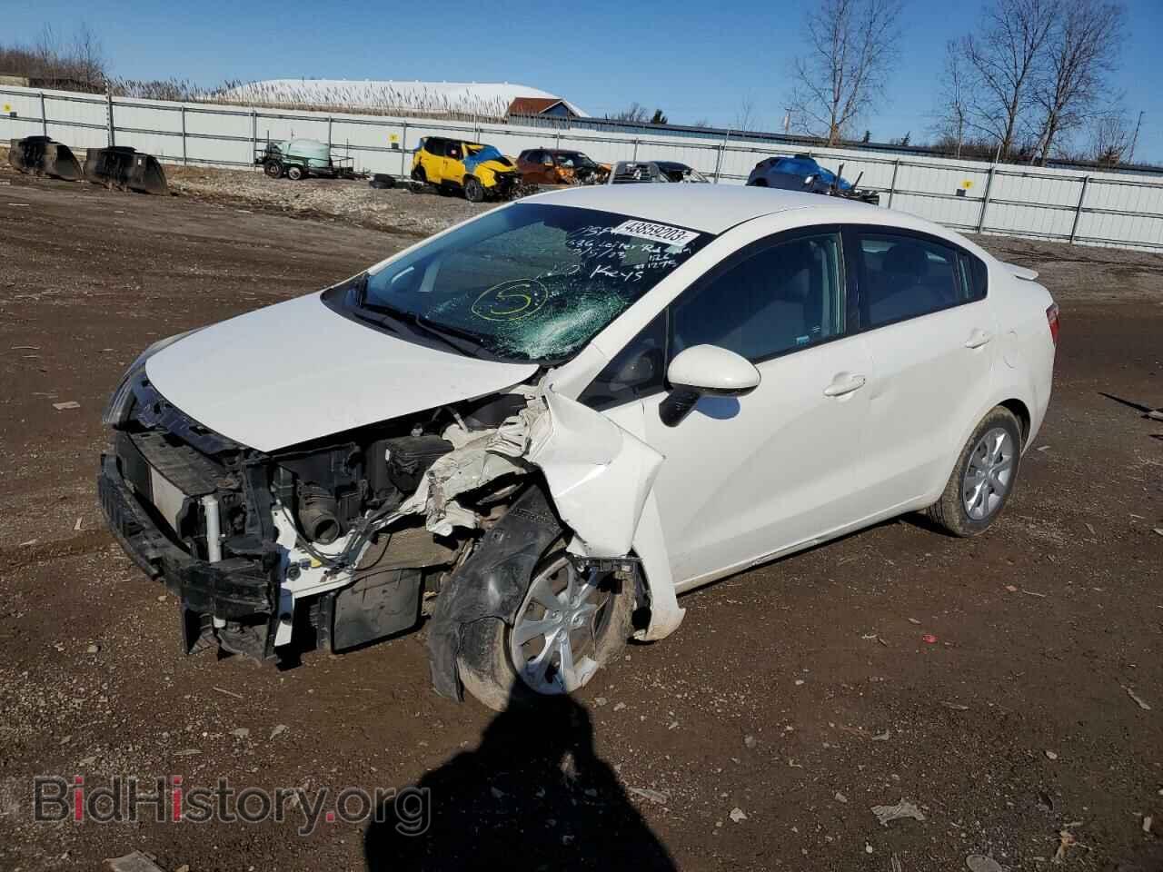 Фотография KNADM4A35E6335472 - KIA RIO 2014