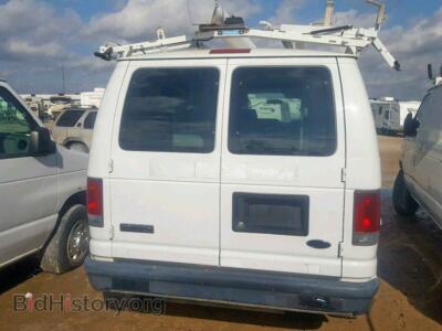 2010 Ford ECONOLINE, white — VIN 1FTNE2EL7ADA49681, Copart