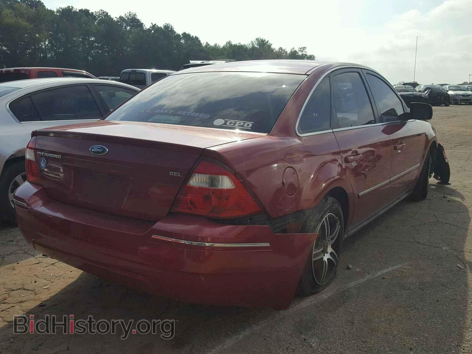 2005 FORD FIVE HUNDR - VIN: 1FAFP24155G163798 - Фото 4