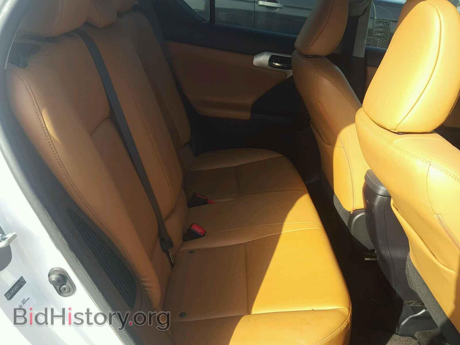 2012 LEXUS CT 200 - VIN: JTHKD5BH0C2120157 - Фото 6