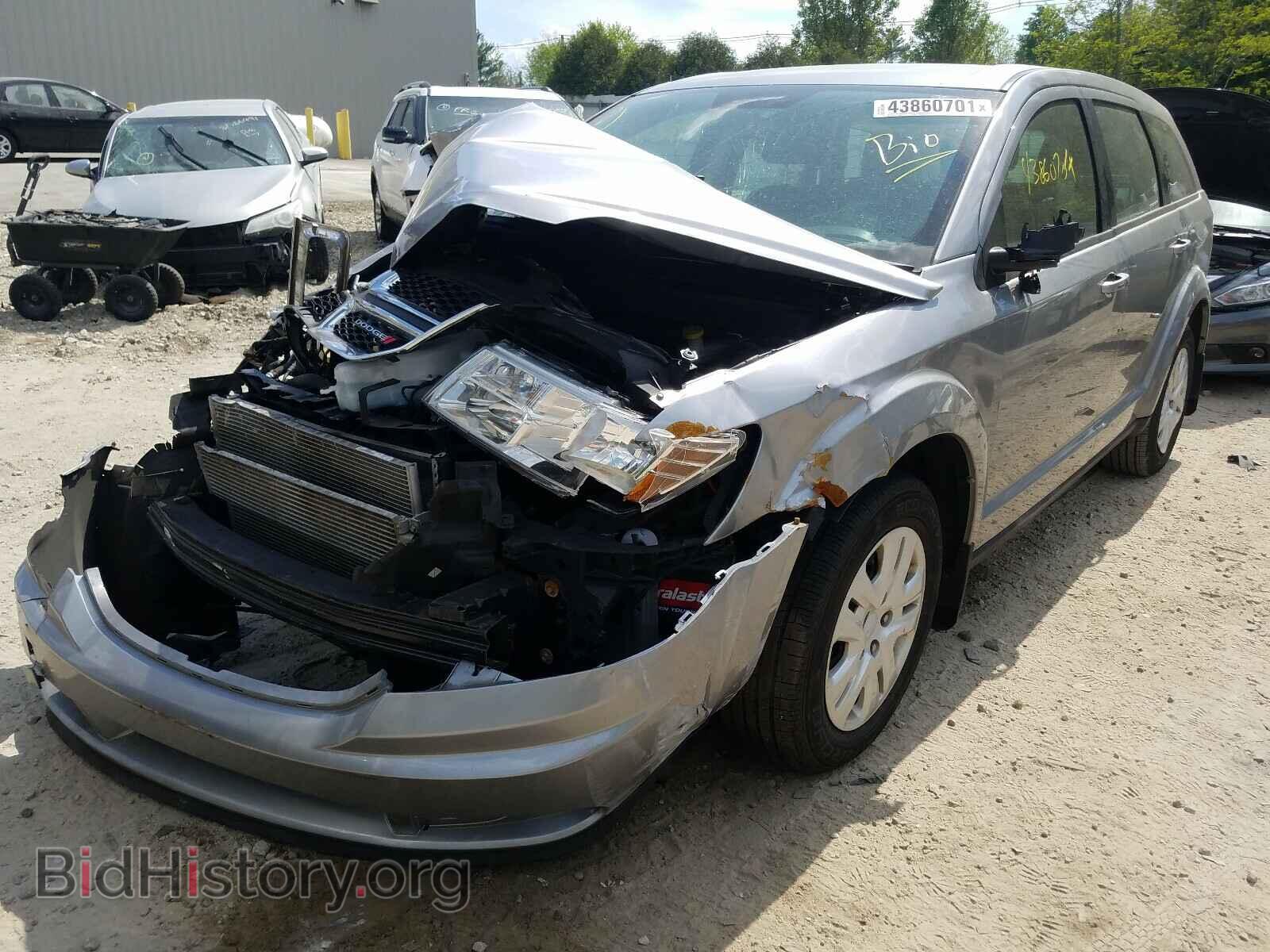 2015 DODGE JOURNEY - VIN: 3C4PDCAB7FT650007 - Фото 2