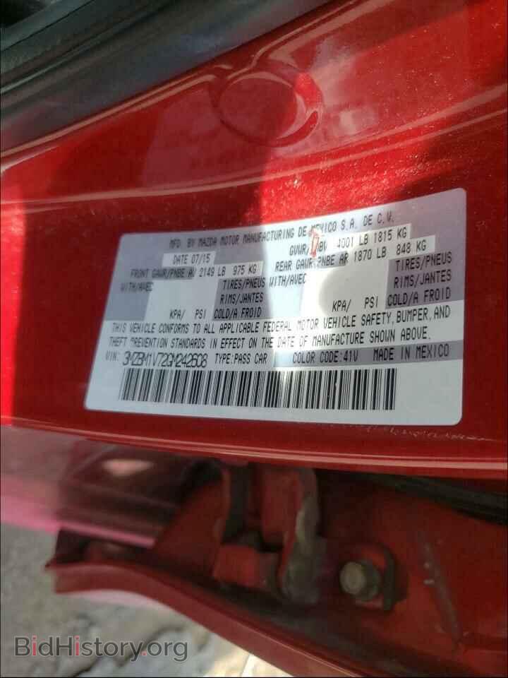 2016 MAZDA 3 - VIN: 3MZBM1V72GM242608 - Фото 10