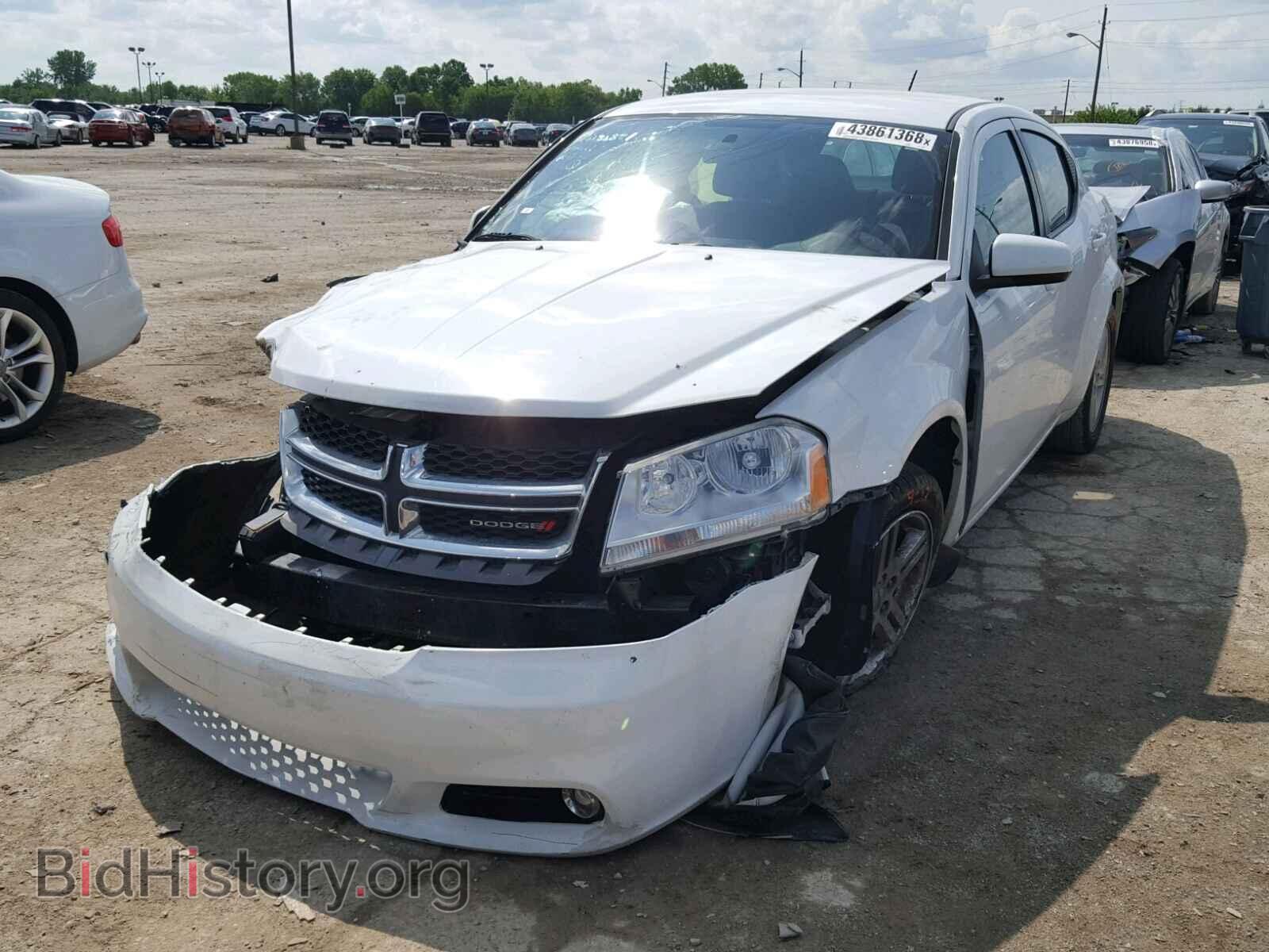 2013 DODGE AVENGER - VIN: 1C3CDZCB1DN625426 - Фото 2