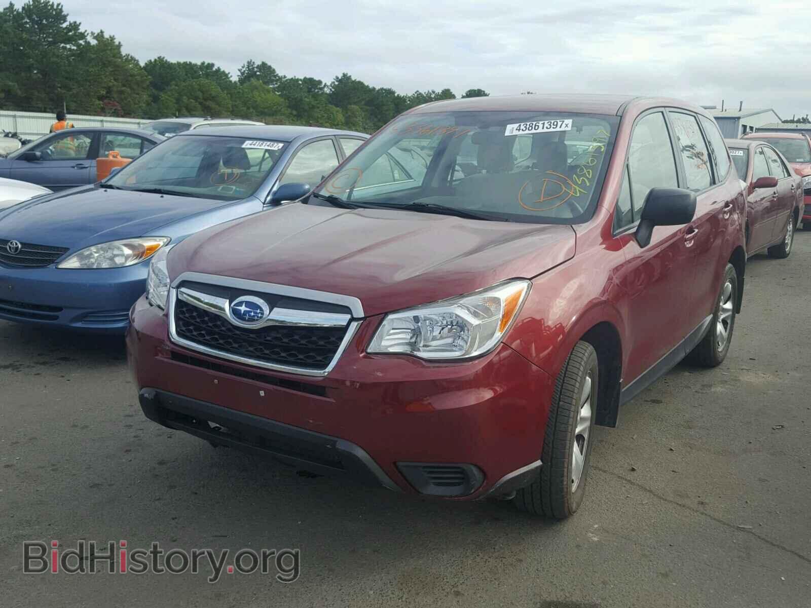 2014 SUBARU FORESTER - VIN: JF2SJAAC5EH411411 - Фото 2
