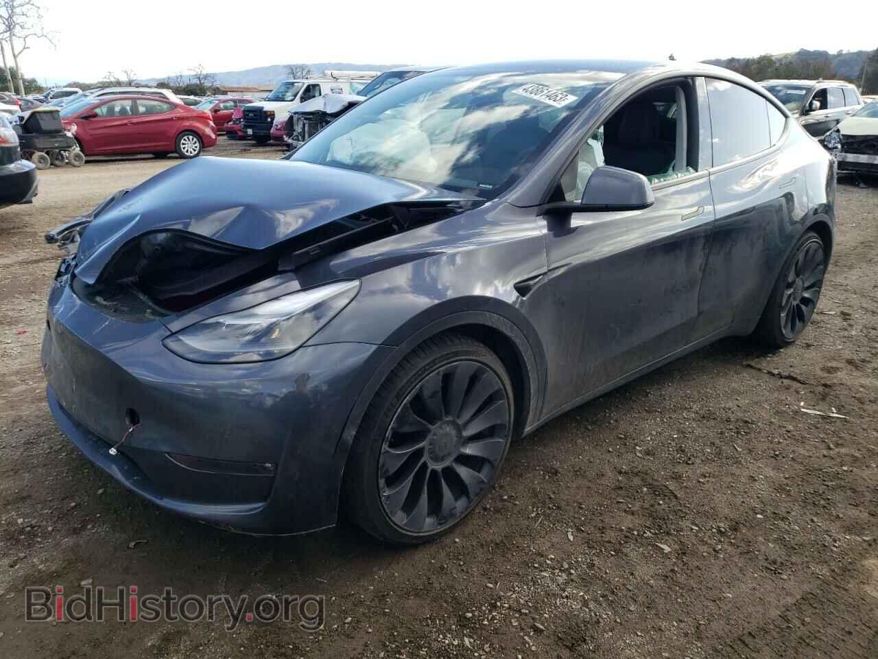 Photo 7SAYGDEF7NF409143 - TESLA MODEL Y 2022