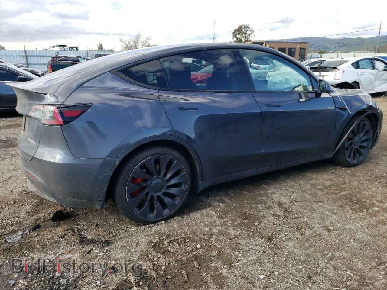 2022 TESLA MODEL Y - VIN: 7SAYGDEF7NF409143 - Фото 3