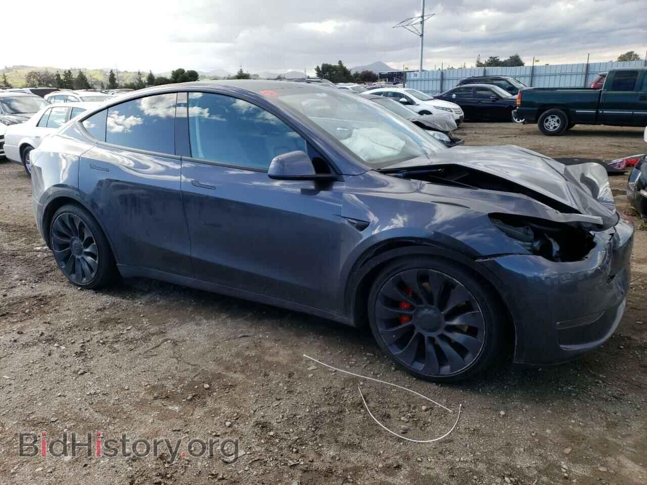 2022 TESLA MODEL Y - VIN: 7SAYGDEF7NF409143 - Фото 4