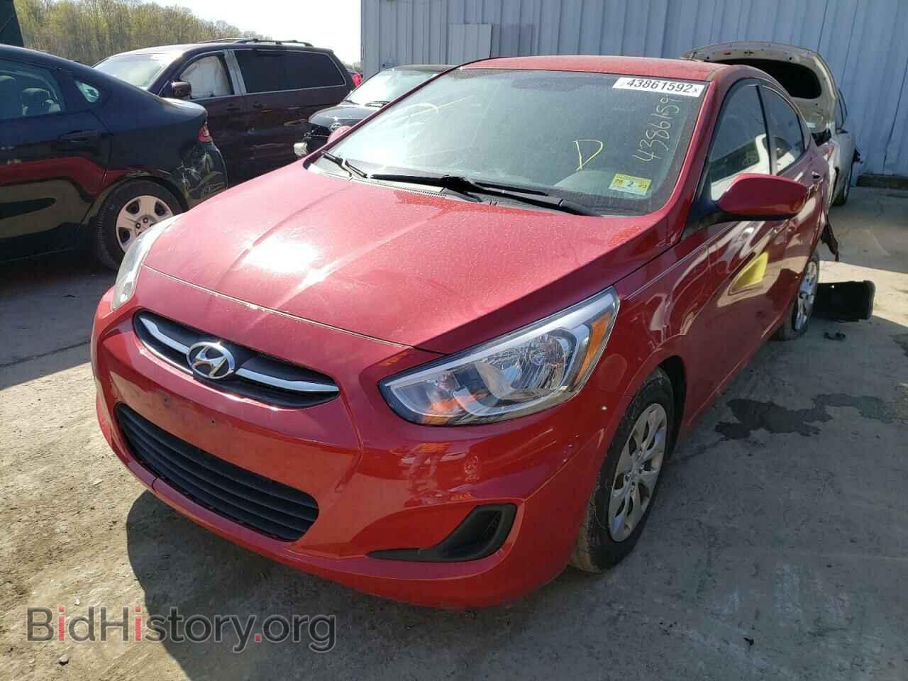 2016 HYUNDAI ACCENT - VIN: KMHCT4AE6GU046534 - Фото 2