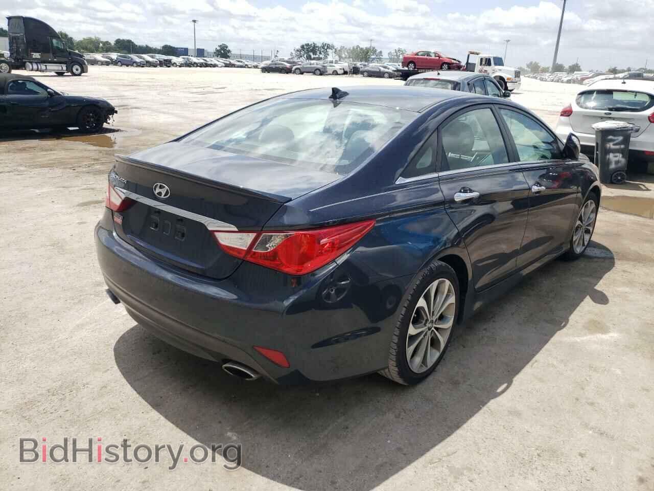 2014 HYUNDAI SONATA - VIN: 5NPEC4AC5EH862833 - Фото 4
