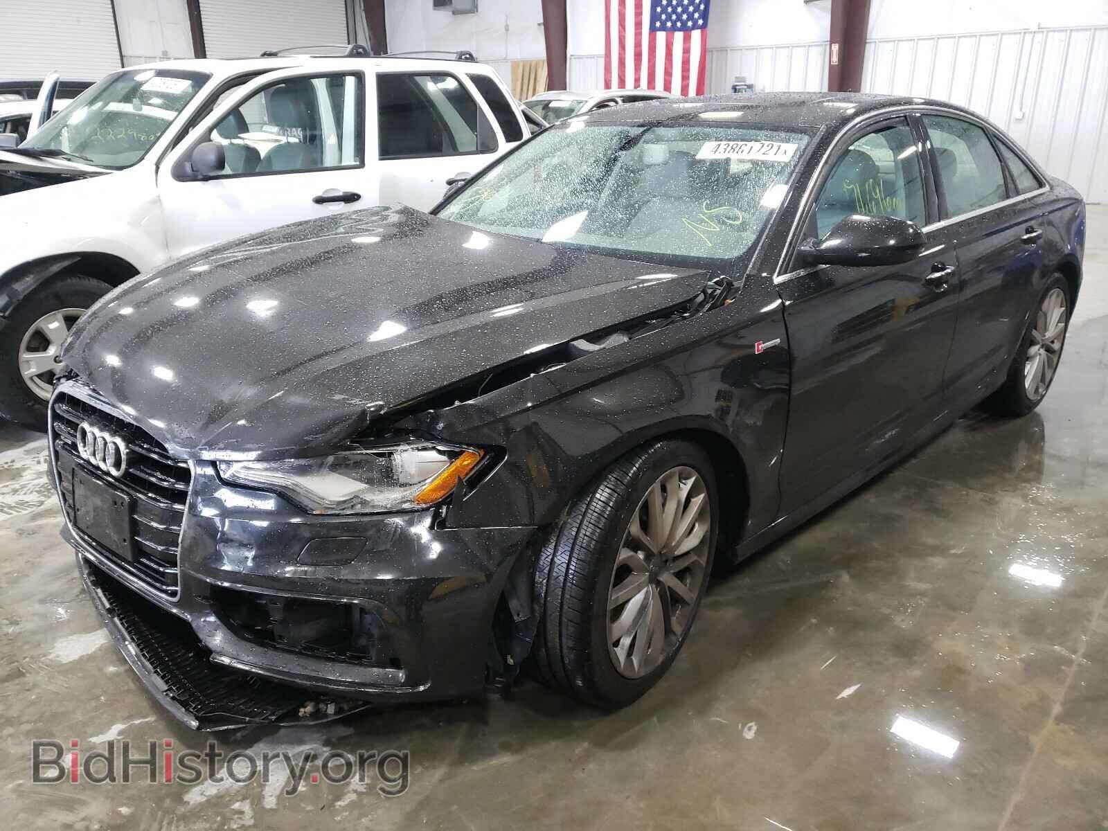 2013 AUDI A6 - VIN: WAUHGAFC6DN099614 - Фото 2