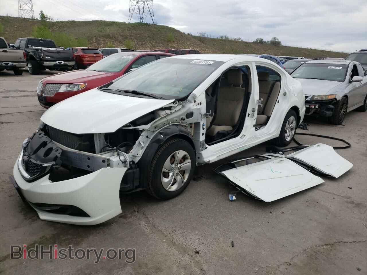 2014 HONDA CIVIC - VIN: 19XFB2F53EE015660 - Фото 2