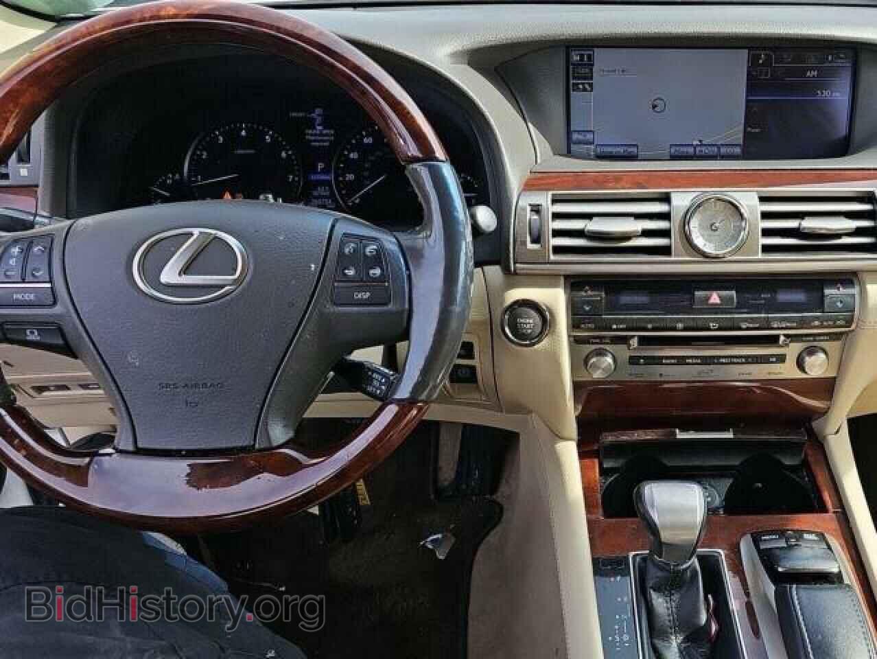2013 LEXUS LS460 - VIN: JTHCL5EF7D5018937 - Фото 9
