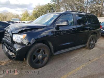 2011 Toyota SEQUOIA SR5, black — VIN 5TDZY5G15BS034964, Copart