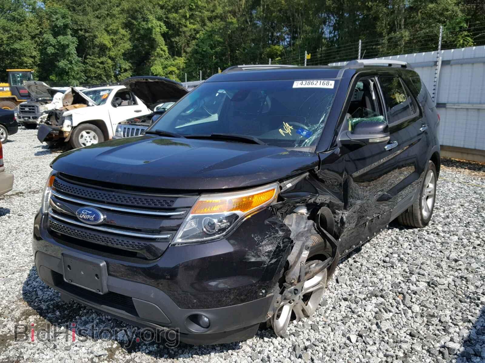 2013 FORD EXPLORER L - VIN: 1FM5K8F8XDGA62915 - Фото 2