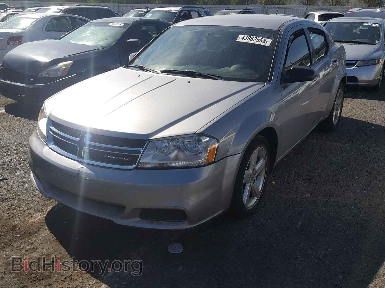 2013 DODGE AVENGER - VIN: 1C3CDZAB4DN648671 - Фото 2