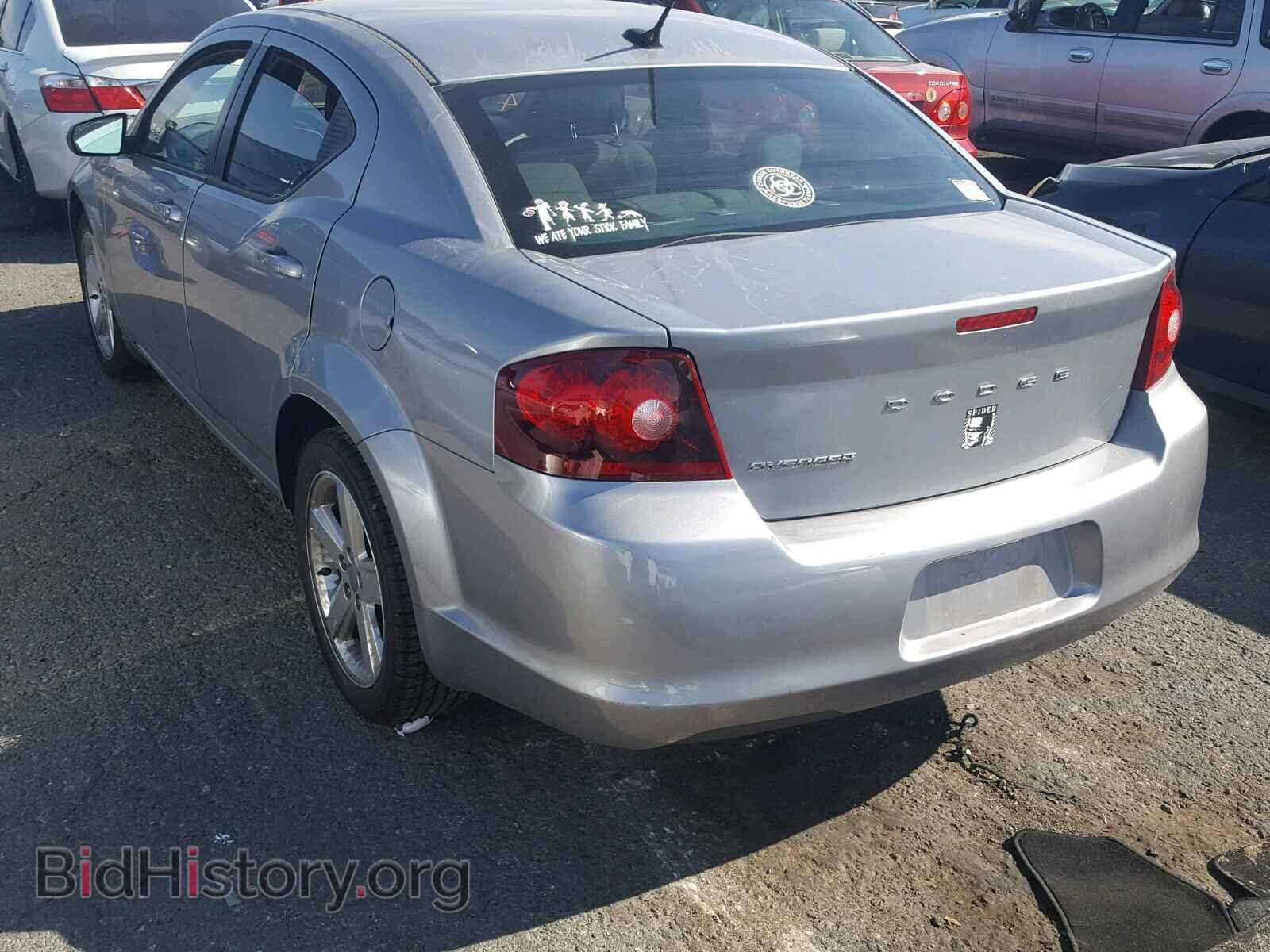 2013 DODGE AVENGER - VIN: 1C3CDZAB4DN648671 - Фото 3