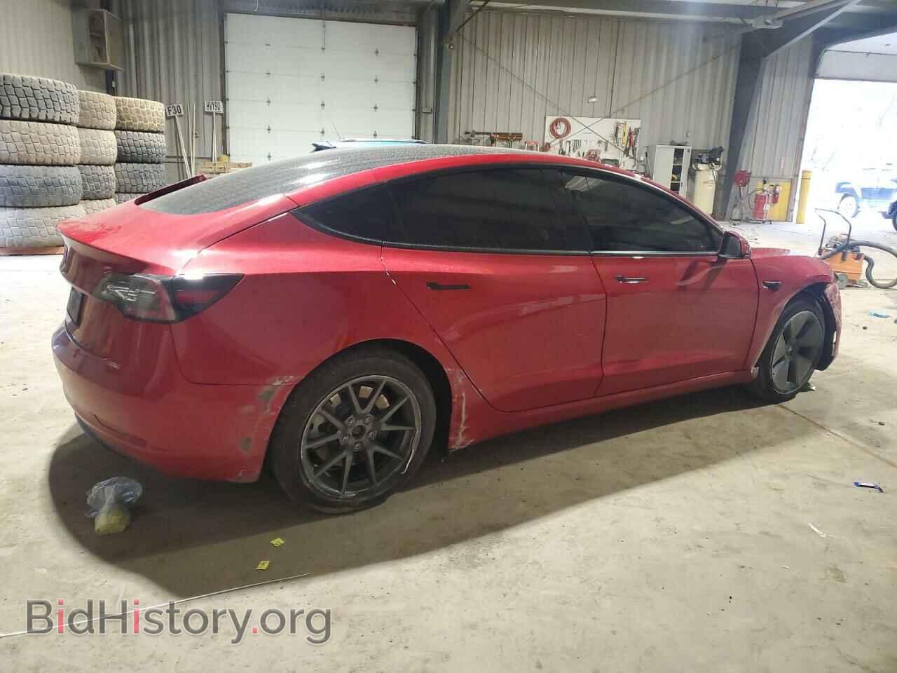 2022 TESLA MODEL 3 - VIN: 5YJ3E1EB9NF268584 - Фото 3