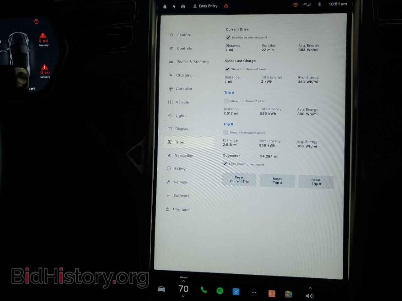 2016 TESLA MODEL S - VIN: 5YJSA1E18GF144257 - Фото 9