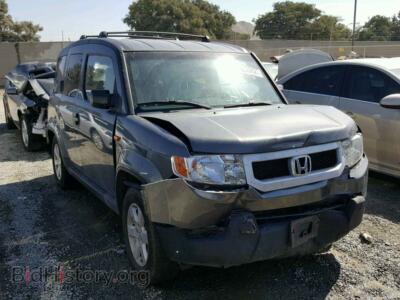2010 Honda ELEMENT Element EX, серый — VIN 5J6YH2H78AL006910, Copart