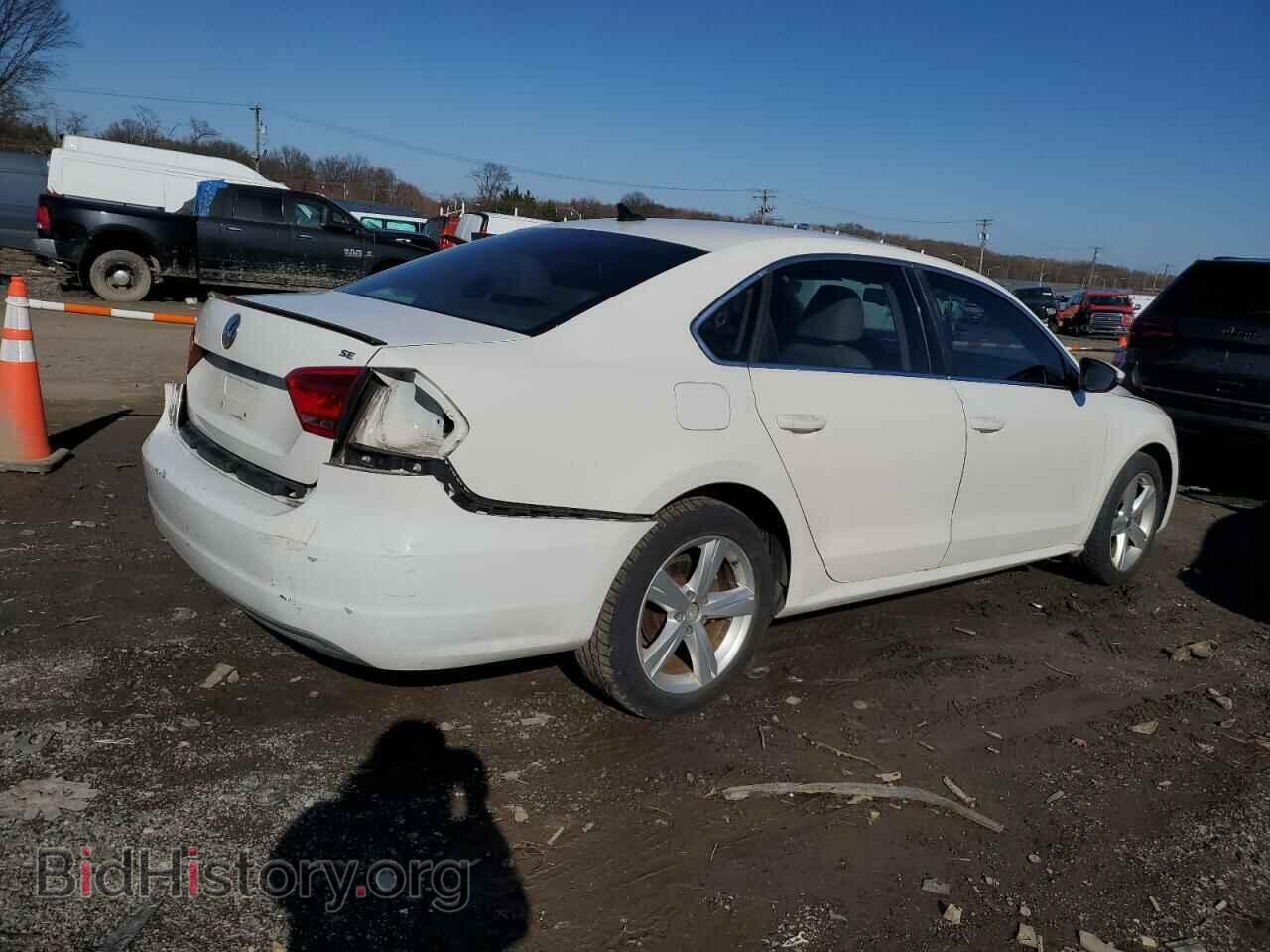 2012 VOLKSWAGEN PASSAT - VIN: 1VWBP7A34CC009192 - Фото 3