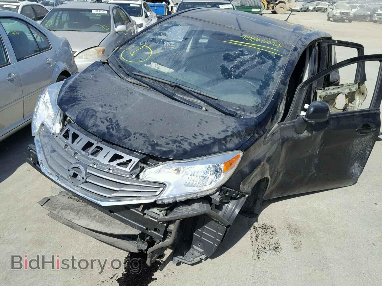 2014 NISSAN VERSA - VIN: 3N1CE2CP7EL410553 - Фото 2