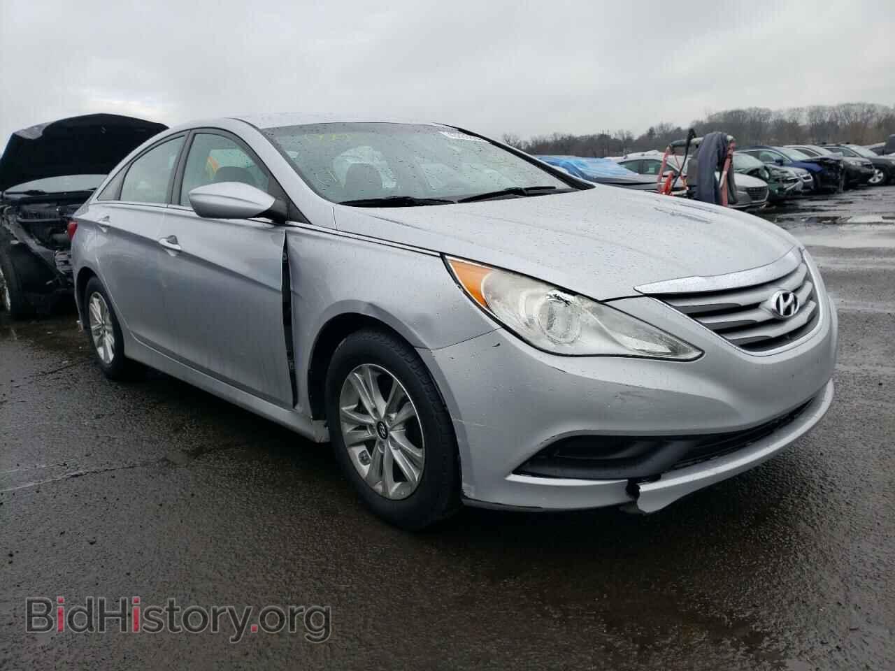 2014 HYUNDAI SONATA - VIN: 5NPEB4AC3EH854992 - Фото 4