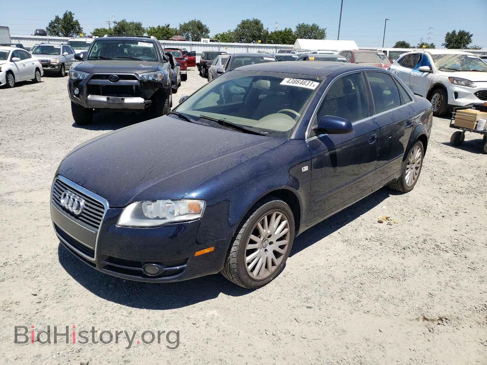 2006 AUDI A4 - VIN: WAUDF78E76A277740 - Фото 2