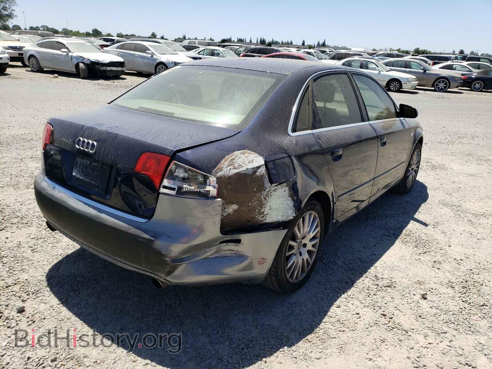 2006 AUDI A4 - VIN: WAUDF78E76A277740 - Фото 4