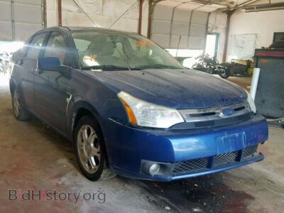 2008 Ford FOCUS SE, blue — VIN 1FAHP35N18W153666, Copart
