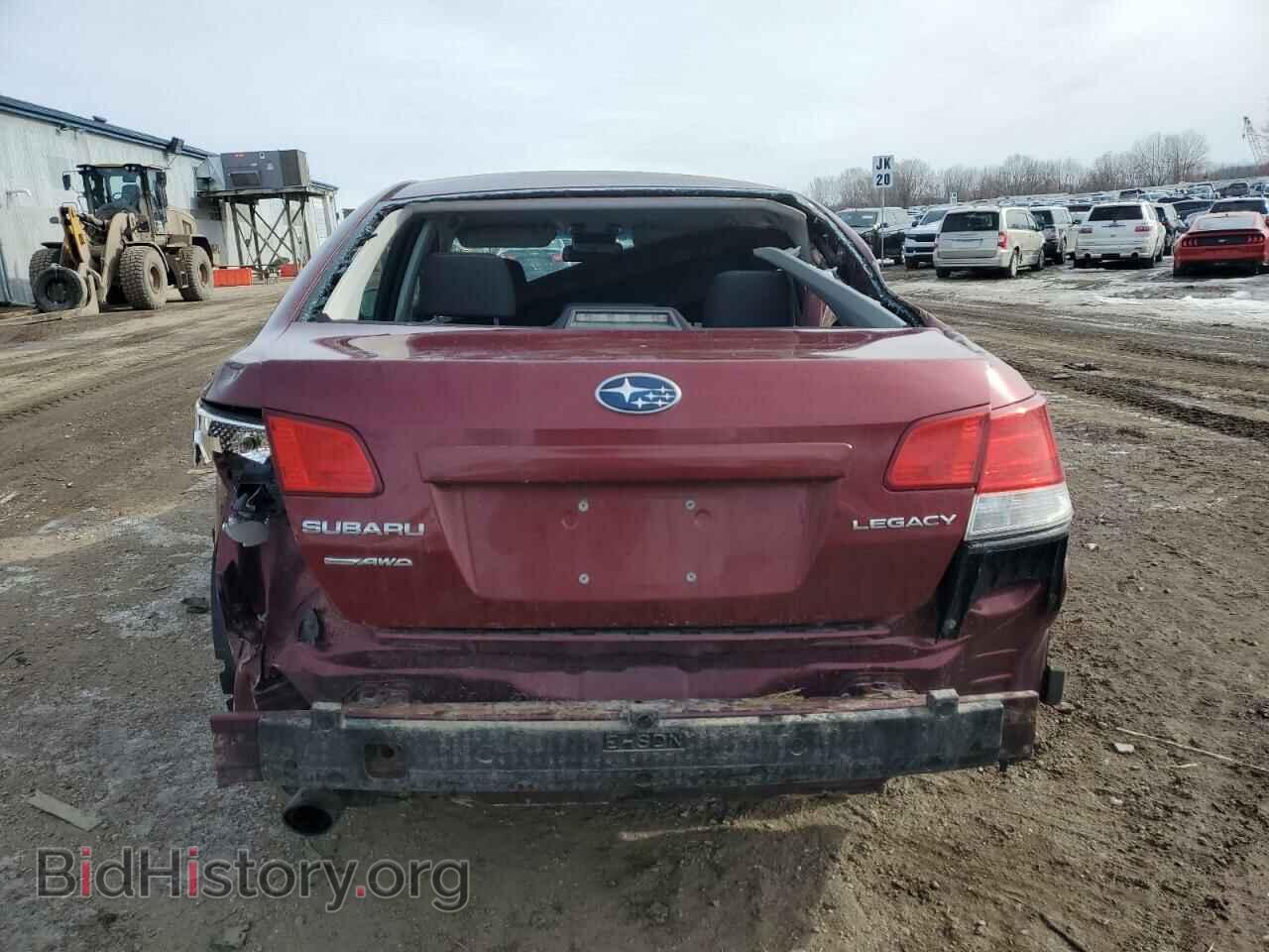 2011 SUBARU LEGACY - VIN: 4S3BMAC63B1226243 - Фото 6