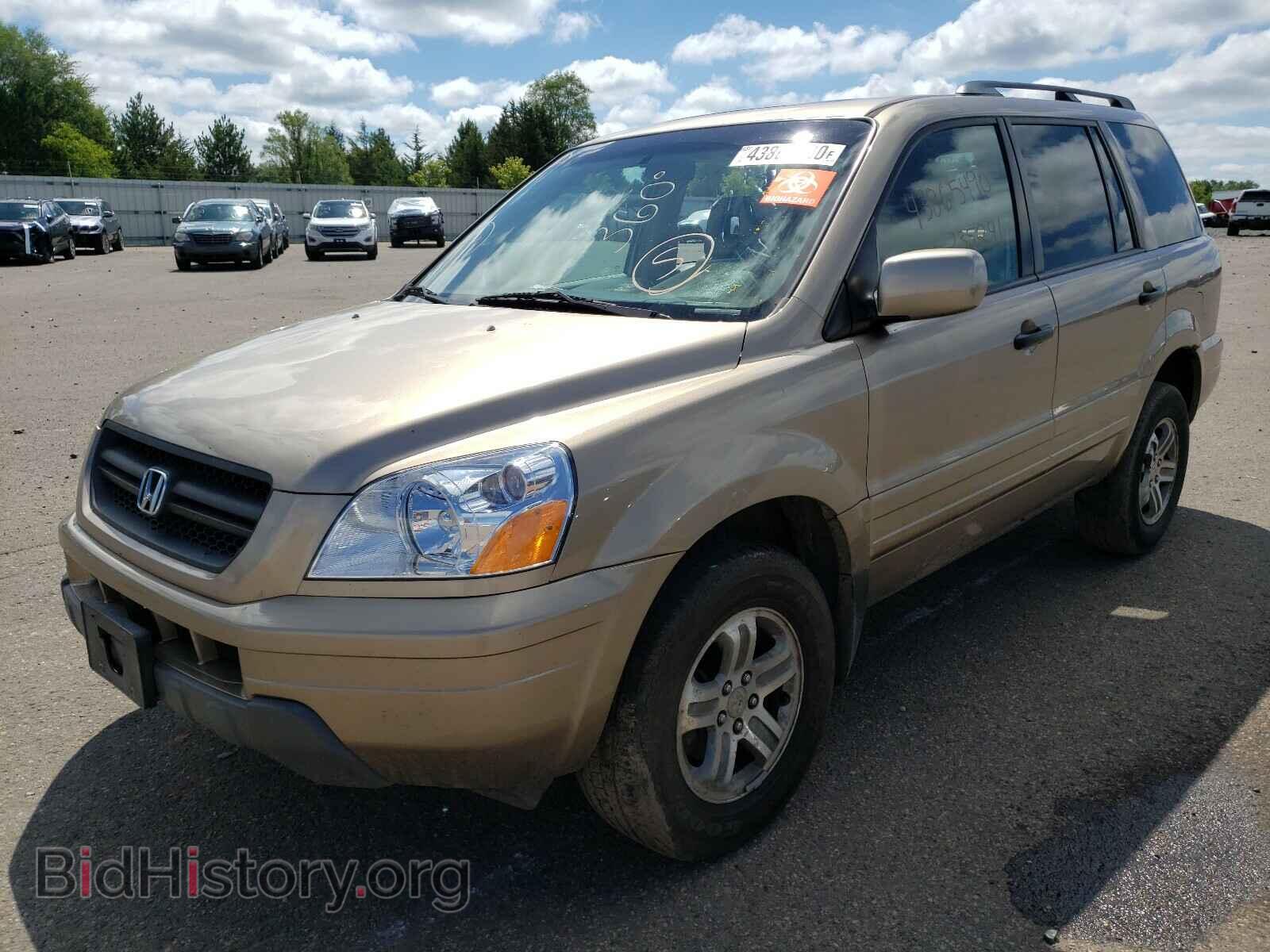 2005 HONDA PILOT - VIN: 2HKYF18525H532528 - Фото 2