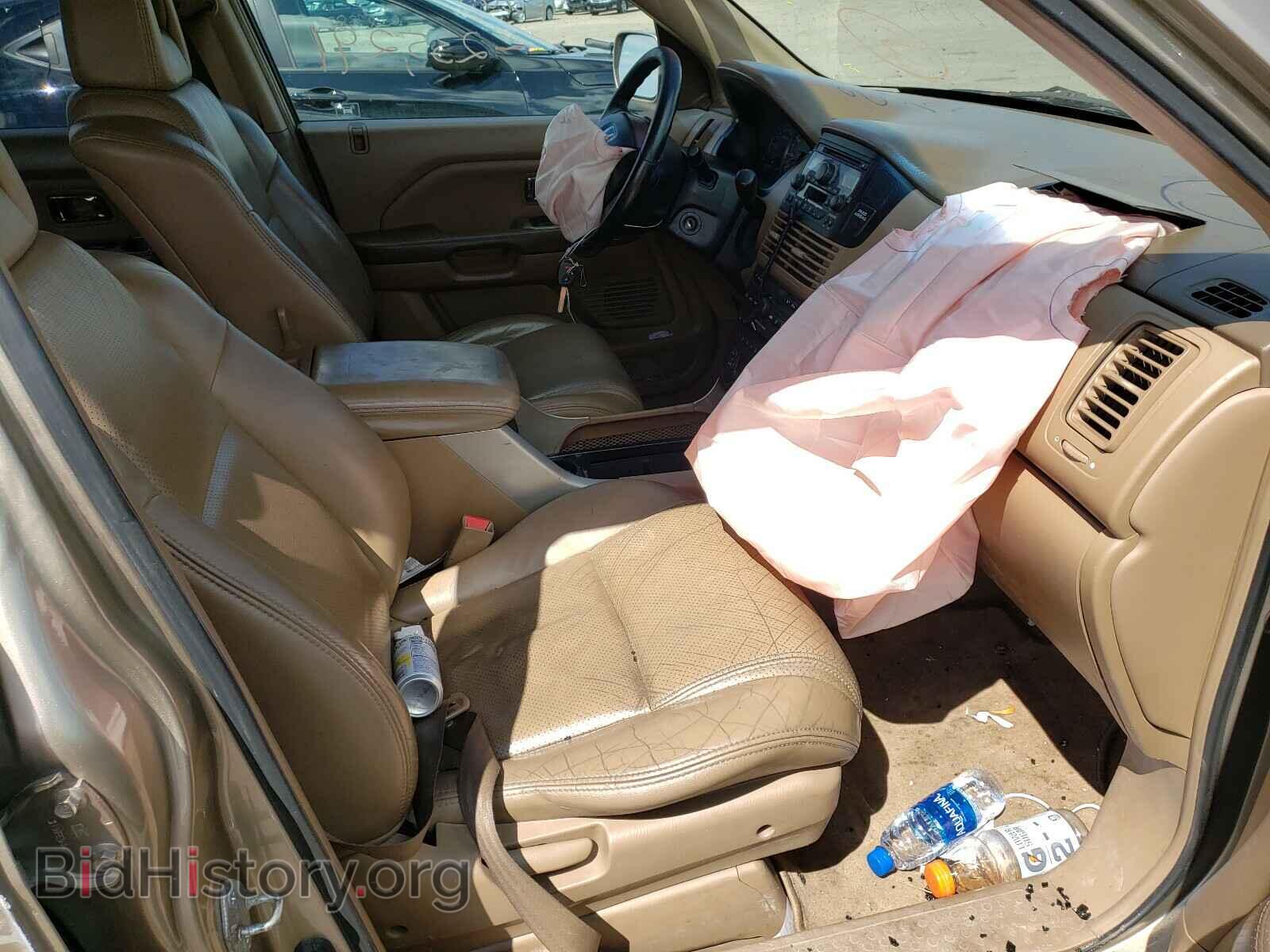 2005 HONDA PILOT - VIN: 2HKYF18525H532528 - Фото 5