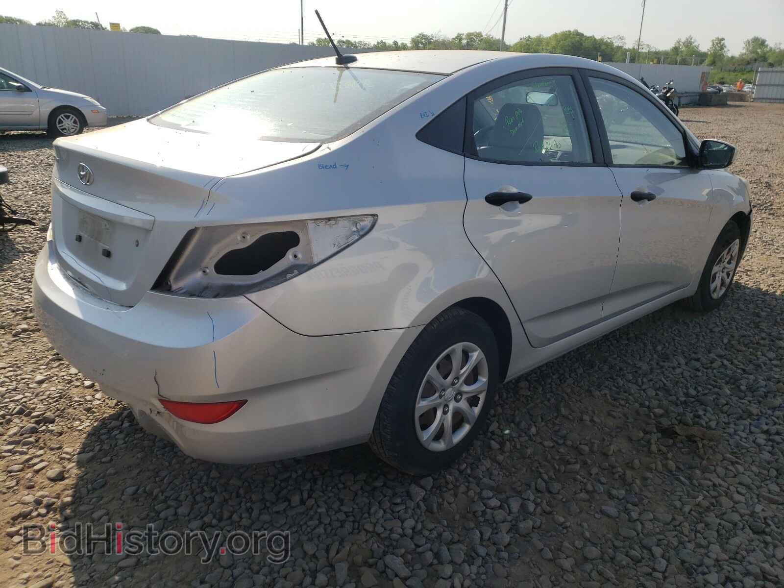2012 HYUNDAI ACCENT - VIN: KMHCT4AE2CU045780 - Фото 4