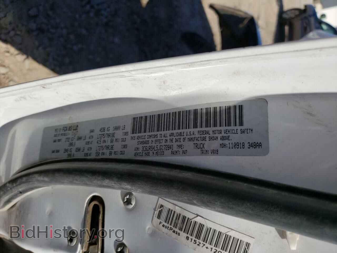 2018 RAM 2500 - VIN: 3C6UR5HL5JG172841 - Photo 10
